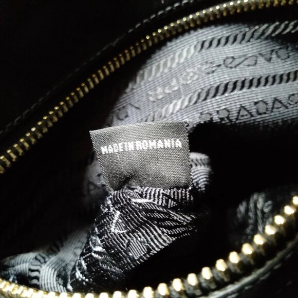 Prada Hand Bag Black Nylon mon650-102925 - Picture 16 of 16